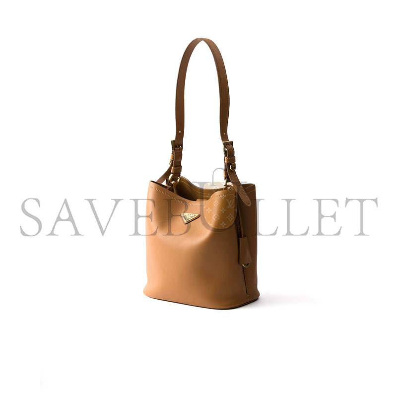 PRADA MEDIUM LEATHER BAG 1BE080 (22.5*21.5*13cm) PRADA MEDIUM LEATHER BAG 1BE080 (22.5*21.5*13cm)